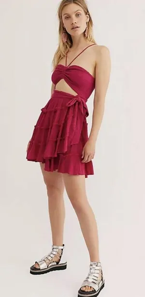Free People Hot Dang Mini Dress thumbnail 1