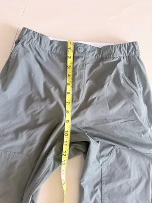 Alo Yoga Flip It Trouser Dark Cactus Check The Measurements Pocket Zipper thumbnail 9