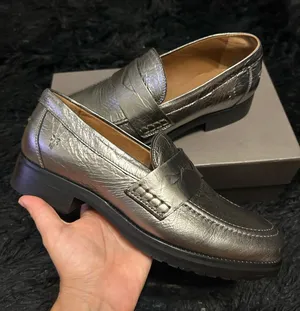 FRYE Melissa metallic leather loafers slip on shoes women’s 8 new thumbnail 1