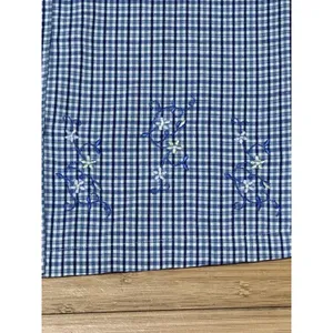 Cabin Creek Vintage Y2K Embroidered flower pattern Shirt Women's Large Sleeveless ButtonUp thumbnail 6