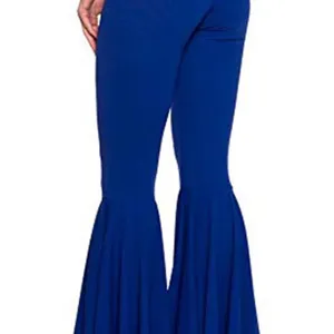 Royal Blue NWOT Fitted High Rise Stretch Flared Women's Pants thumbnail 3