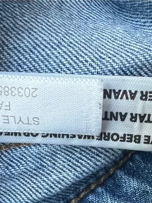 J.Crew Full Length Wide-Leg Jeans Button Fly Blue Size 30 thumbnail 7