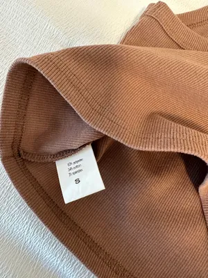 Amazon high neck brown tank thumbnail 4