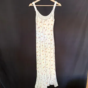 Princess Polly floral ruffle hem maxi‎ dress spaghetti straps bodycon women's 0 thumbnail 6