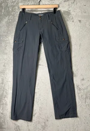 KUHL Womens' Grey Splash Cargo Hiking Pants Lightweight Outdoor Trail Trousers 4 thumbnail 1