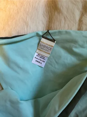 NWOT L*Space Low Down bikini bottoms dark green thumbnail 3
