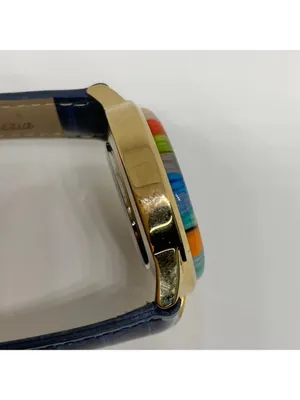 Vecchia Venezia women's quartz colorful Murano glass millefiori bezel running thumbnail 7