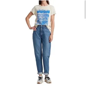 NWT MOTHER Mother Snacks! JeansBlue Denim High Waisted Twizzy‎ Skimp Sz 29 $198 thumbnail 5