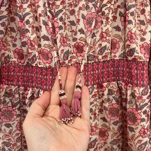 love the label Tippy Border Dress Pink‎ Floral Womens Size Large thumbnail 5