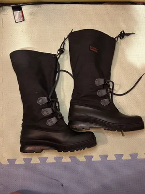 Vintage Women’s Black Sorel Kaufman Canada Lace-Up Winter Boots Size 8 thumbnail 10