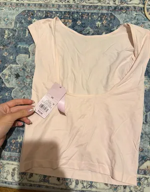 Wild Fable Open Back Top Pink thumbnail 1