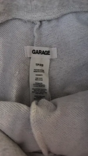 Garage Shorts Sweat Grey thumbnail 3