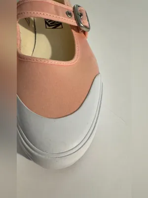 Vans Peach Mary Jane Platform Flats with Buckle size M6.5 W8 NWOB thumbnail 10
