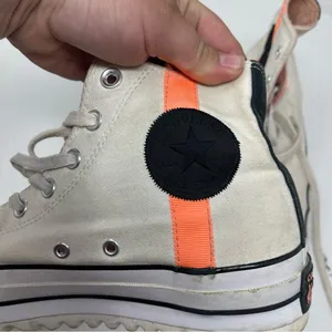 Converse women high top canvas sneakers sz 9.5 thumbnail 4
