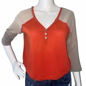 We the free‎ orange baseball tee large thumbnail 1