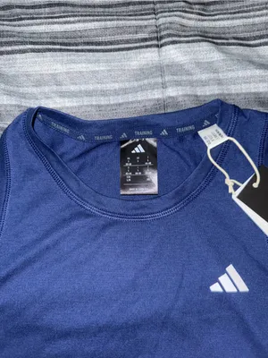 🌟NWT Adidas Women’s Navy BOXY Tank Top Blue Size L thumbnail 4