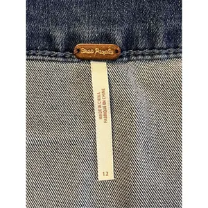 Free People Women Blue Denim Skirt 12 NWT (3594) thumbnail 4