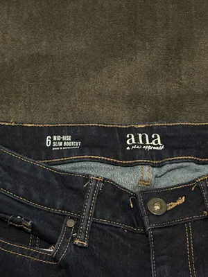Ana A New Approach Slim Boot Cut Jeans - Size 6 thumbnail 2