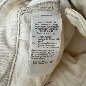 Madewell The Curvy 90s Straight Jean Vintage Canvas Beige High Waist US 23 NWT thumbnail 13
