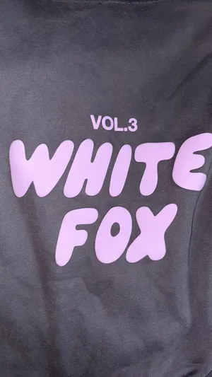 White Fox Boutique Dark Grey Hoodie thumbnail 4