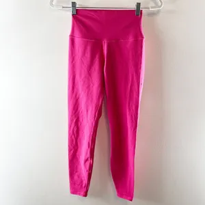 Alo 7/8 High Waist Airlift Leggings in Summer Crush Pink XS thumbnail 2