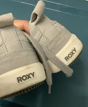 Roxy Womens Shoes Grey Lace Up Sneakers Size 7 thumbnail 1