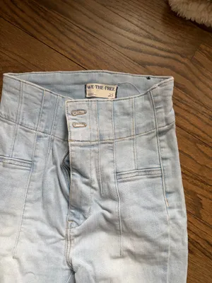 Free People High-Rise Jeans Flare thumbnail 2