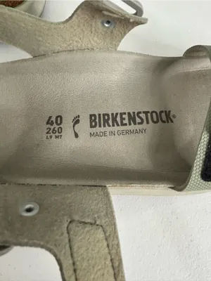 Birkenstock Kalahari Birko-Flor Futura Khaki Sandals Size 40 US 9-9.5 thumbnail 9