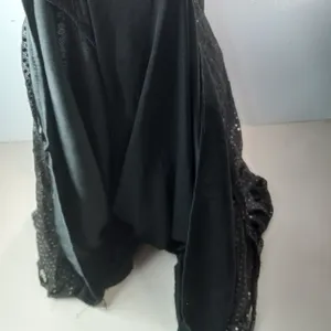 Beautiful Sequined Halter Pinup Formal Fit n Flare Maxi Dress in Red n Black thumbnail 7