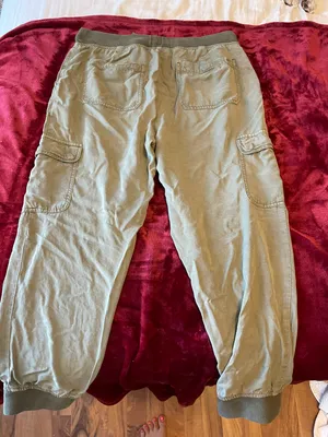 American Eagle Green Cargo Pants thumbnail 2