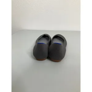 Rothys The Flat Charcoal‎ Grey Knit Round Toe Ballet Flats Size 6 thumbnail 4