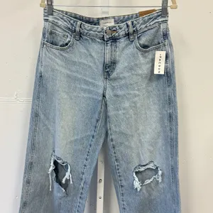 NWT‎ PacSun Casey Low Rise Baggy Jeans Shiloh Light Wash Distressed 26 Denim thumbnail 3