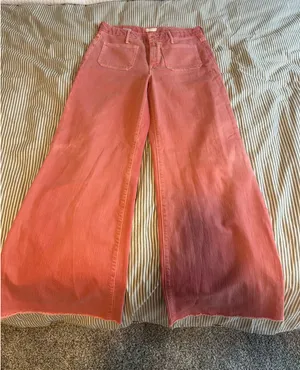 Pink MOTHER Denim Jeans thumbnail 1