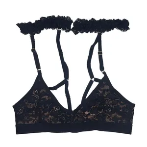 We Are HAH | Free People Convertible Bra Garter Black Lace Lingerie Small NWT thumbnail 9