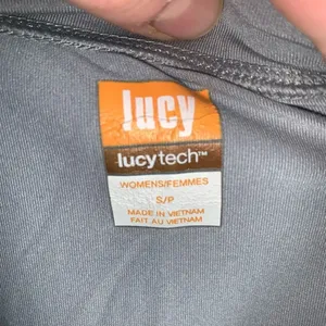 Lucy Athleisure gray scoop neck long sleeve pullover thumbnail 3