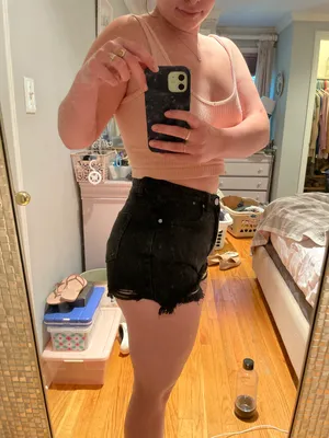 Ripped Denim Shorts thumbnail 2