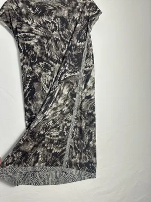 Vintage Women's Dress Reversible Size M Animal Print Lightweight Sleeveless thumbnail 11