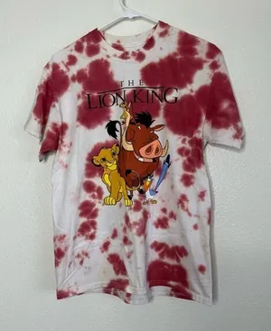 Disney the‎ Lion King Tie Dye Graphic T Shirt Medium Unisex thumbnail 1