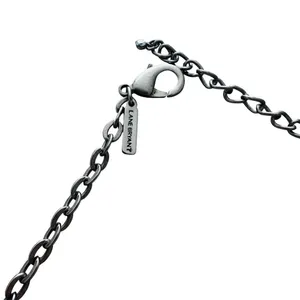 Lane Bryant Hammered Hammered Metal Double Strand Necklace/Yellow Glass Accents thumbnail 4