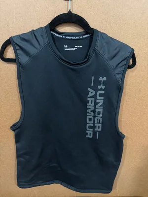 Under Armour Sleeve men shirt activewear S black thumbnail 2