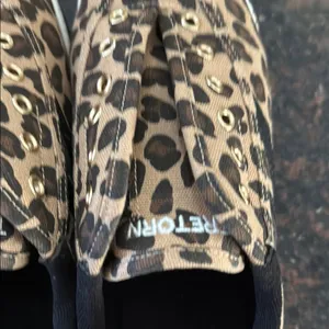 Tretorn Nylite women's Leopard Print Slip-On Sneakers Leopard W8 thumbnail 6