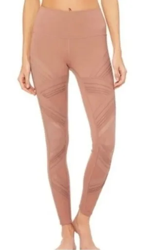 Womens medium Alo Yoga Ultimate High Waist Leggings- rosewater thumbnail 1
