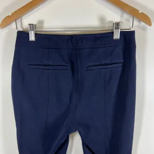 Anthropologie Navy Blue High Rise Button Fly Utility Slim Pants‎ Womens Size 4 thumbnail 8