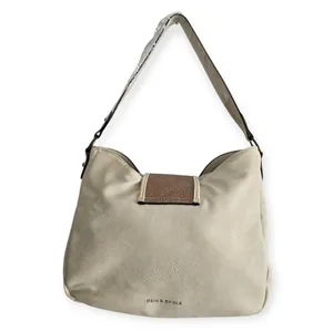 Western‎ Style Embossed Ivory/Tan Shoulder Bag thumbnail 3
