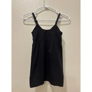 Kindred Bravely Black Nursing Camisole Tank Top Built-in Bra Small Petite KB thumbnail 2