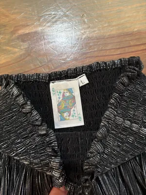Shiny skort Black Size youth large thumbnail 5