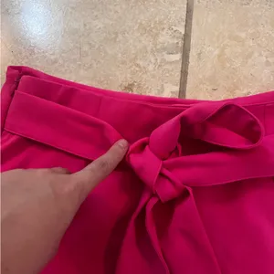 Zara Pink Short With Tie thumbnail 2