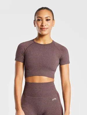 AYBL Empower Seamless Crop Top thumbnail 1