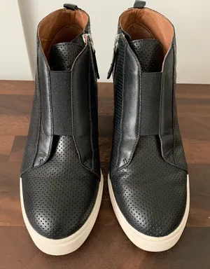 Linea Paolo Anna Wedge Sneaker Booties 6 thumbnail 1