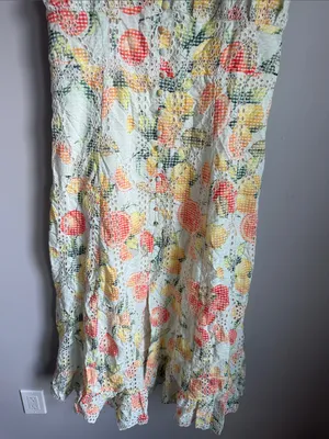 By Anthropologie Ruffled Eyelet Dress thumbnail 6